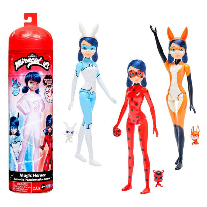 Miraculous Magic Heroez Transformation Surprise Marinette