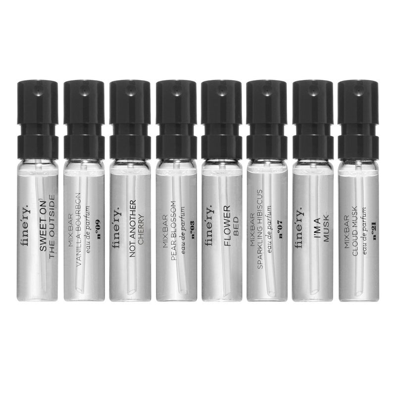 fine'ry. x MIX:BAR Fragrance Discovery Gift Set - 0.4 fl oz/8pc