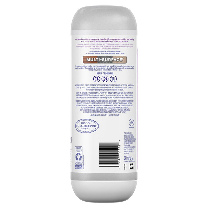 Swiffer Lavender Power Mop Floor Cleaning Solution - 25.3 fl oz/1ct