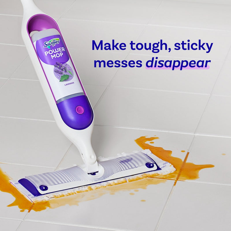 Swiffer Lavender Power Mop Floor Cleaning Solution - 25.3 fl oz/1ct