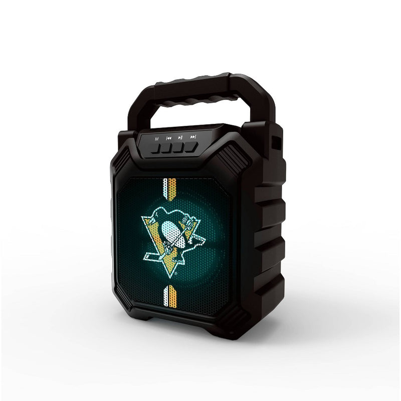 NHL Pittsburgh Penguins Large LED Bluetooth Speaker