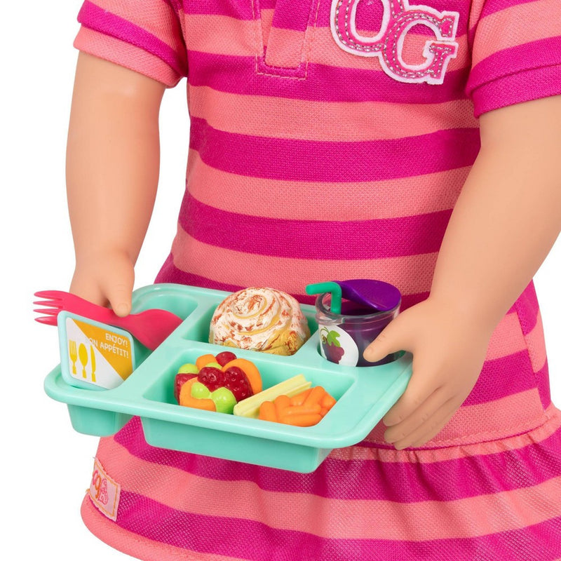Our Generation School Lunch Set for 18" Dolls - Lunch Time Fun Time