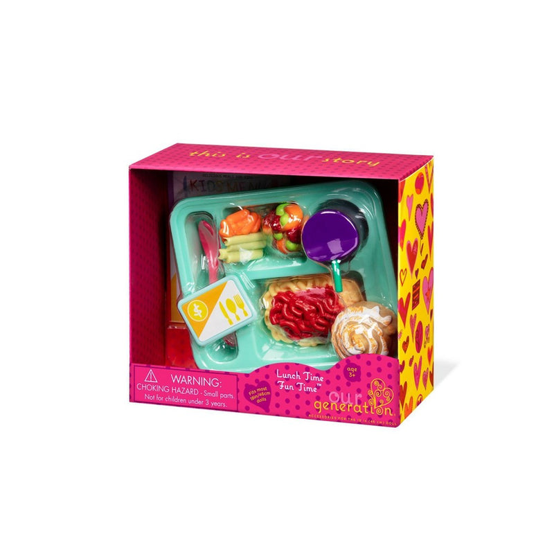 Our Generation School Lunch Set for 18" Dolls - Lunch Time Fun Time