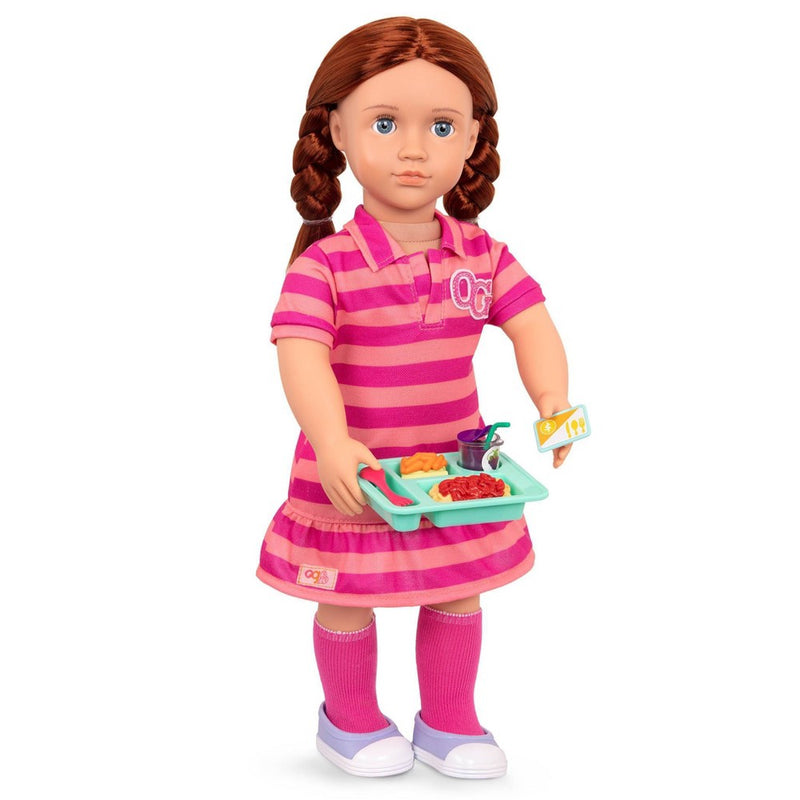 Our Generation School Lunch Set for 18" Dolls - Lunch Time Fun Time