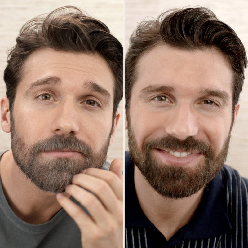 Just For Men Mustache & Beard Coloring for Gray Hair - Light Medium Brown M30
