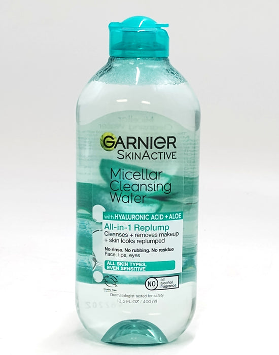 3 PACK!!! Garnier SkinActive Hyaluronic Acid + Aloe Micellar Cleansing Water