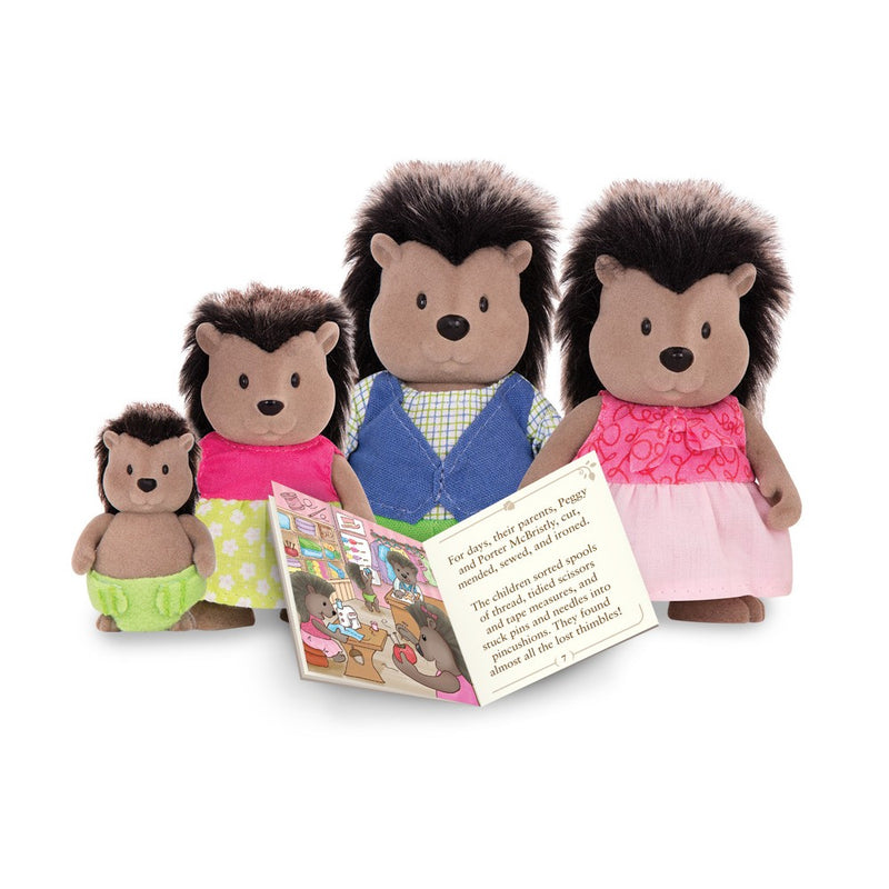 Li'l Woodzeez Porcupine Family Playset 3 years and older