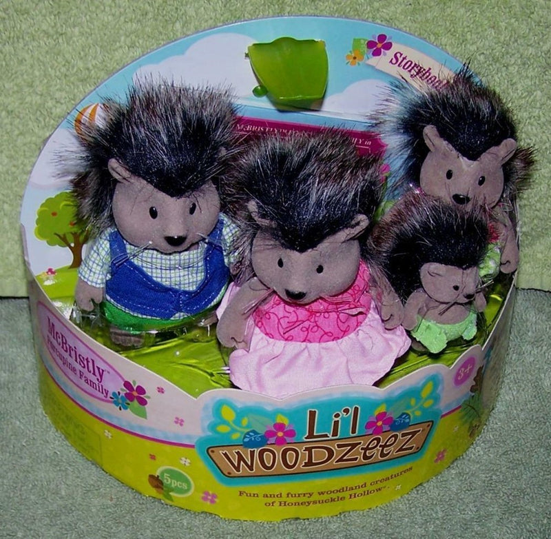 Li'l Woodzeez Porcupine Family Playset 3 years and older
