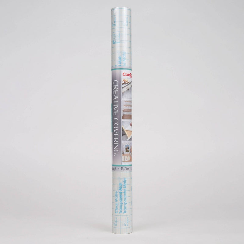 Con-Tact 18"x16' Adhesive Shelf Liner - Clear Matte