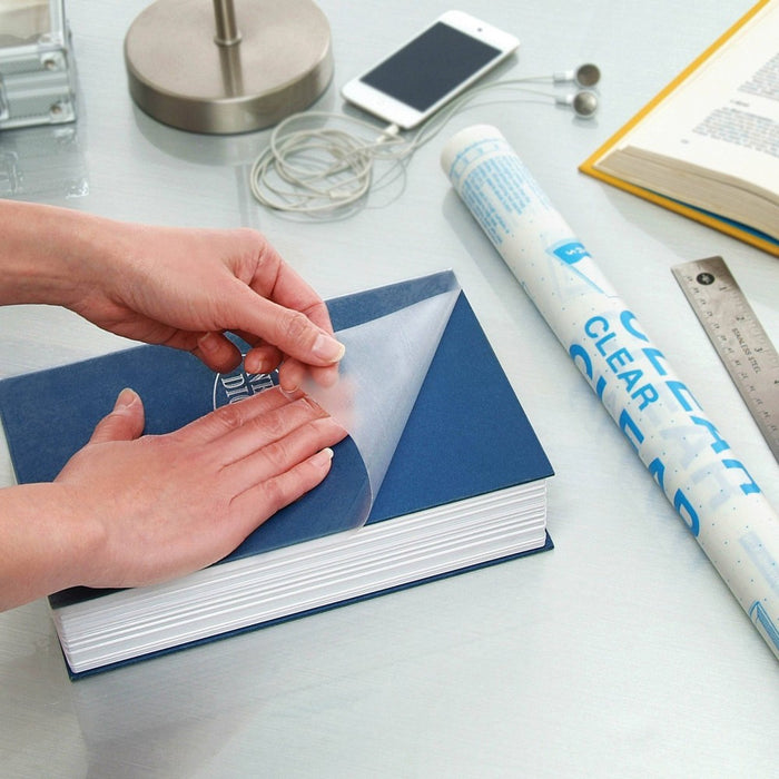 Con-Tact 18"x16' Adhesive Shelf Liner - Clear Matte
