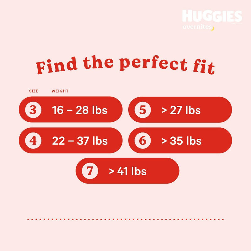 Huggies Pull-Ups Disposable Overnites Diapers - Size 7 - 36ct