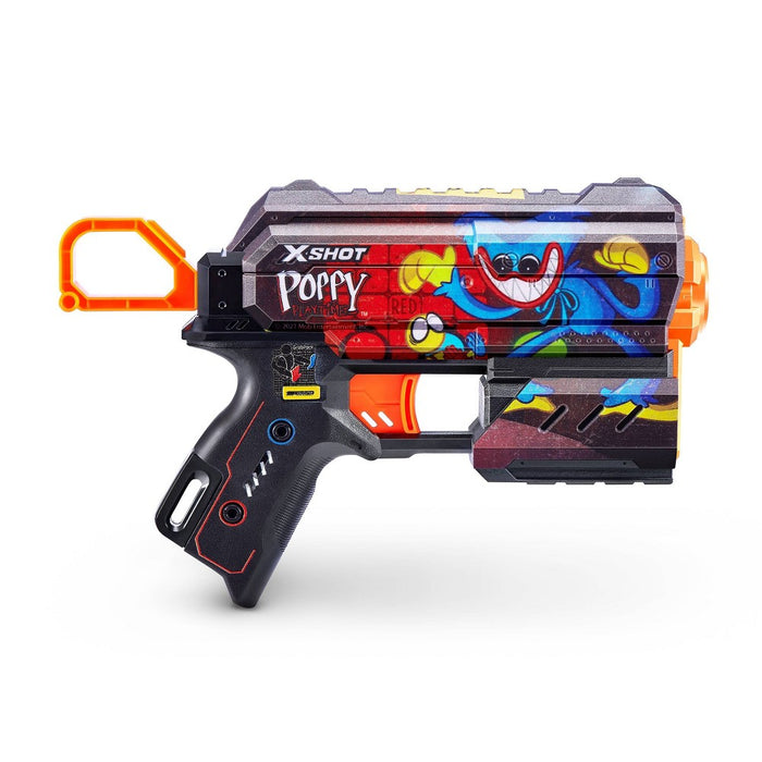 Zuru X-Shot SKINS Flux Poppy Playtime Toony Dart Blaster