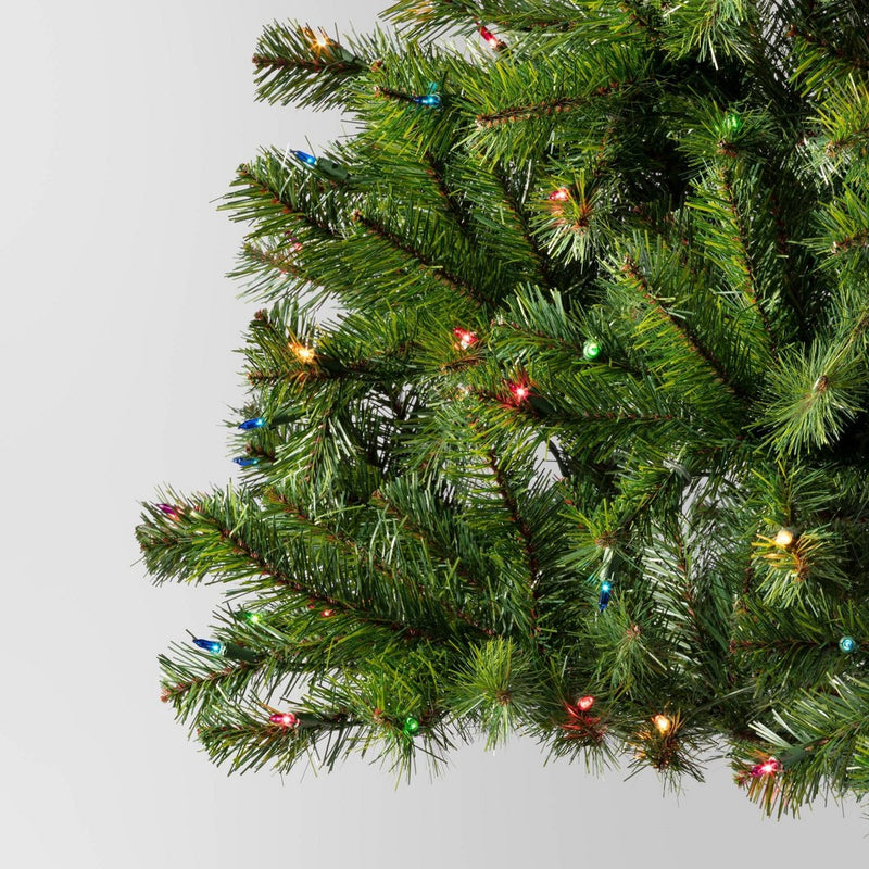 6.5' Pre-lit Alberta Spruce Artificial Christmas Tree Multicolor Lights - Wondershop (LOCAL PICKUP ONLY)