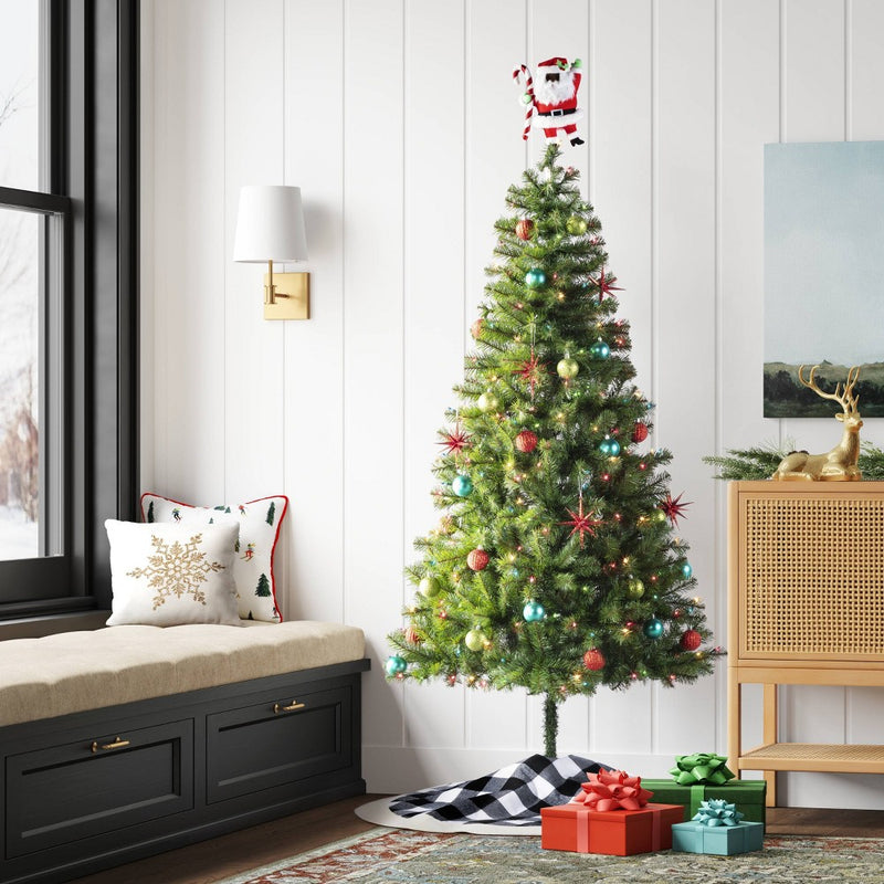 6.5' Pre-lit Alberta Spruce Artificial Christmas Tree Multicolor Lights - Wondershop (LOCAL PICKUP ONLY)