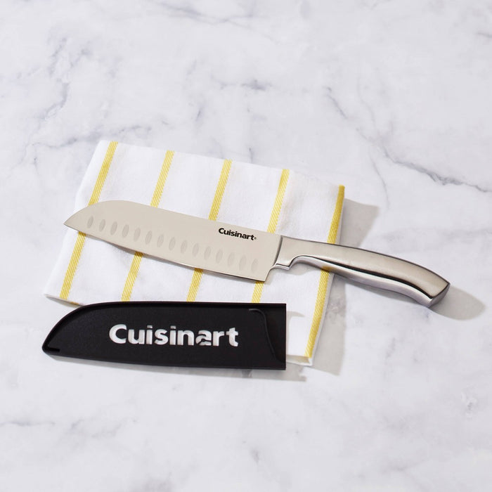 Cuisinart Classic 7" Stainless Steel Santoku Knife with Blade Guard - C77SS-7SAN2