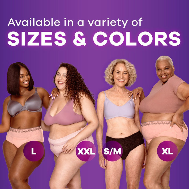 Always Discreet Adult Postpartum Incontinence Underwear for Women - Maximum Protection - S/M - 42ct