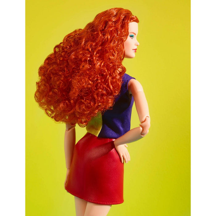 Barbie Looks Doll with Red Hair and Red Skirt