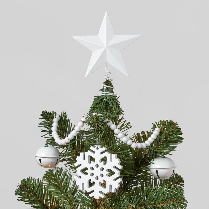 10ct Christmas Tree Ornament Set White - Wondershop