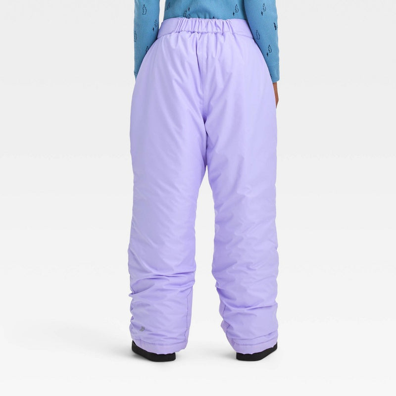 Kids' Solid Snow Pant - All in Motion Purple L