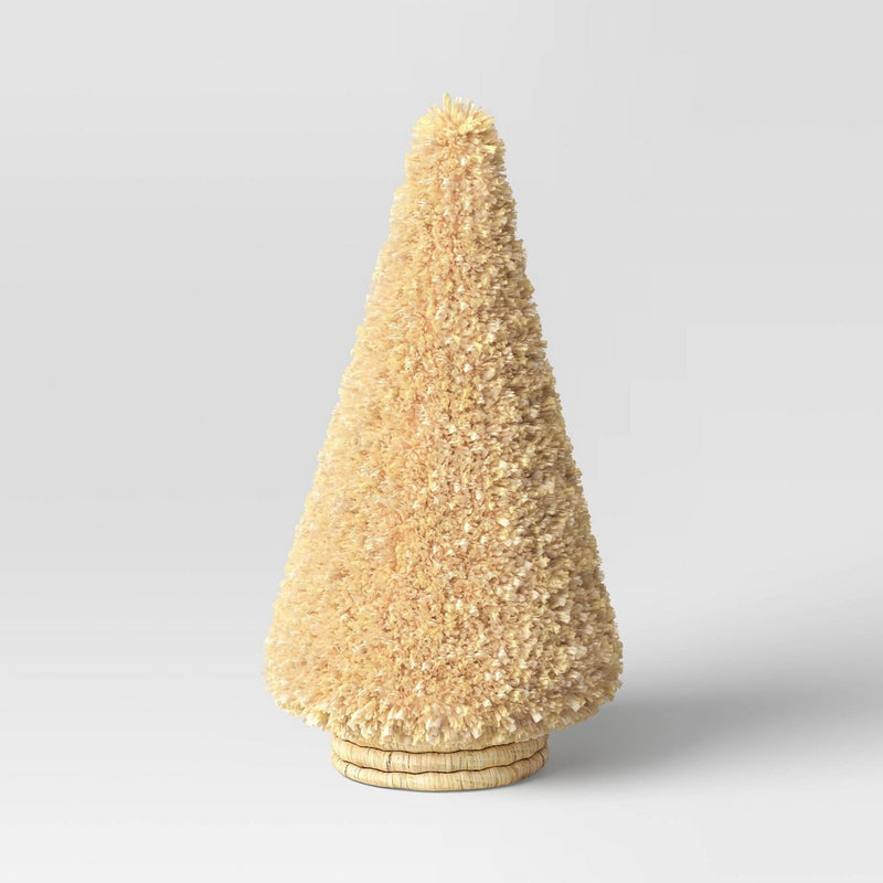 Large Raffia Decorative Tree Cream - Threshold