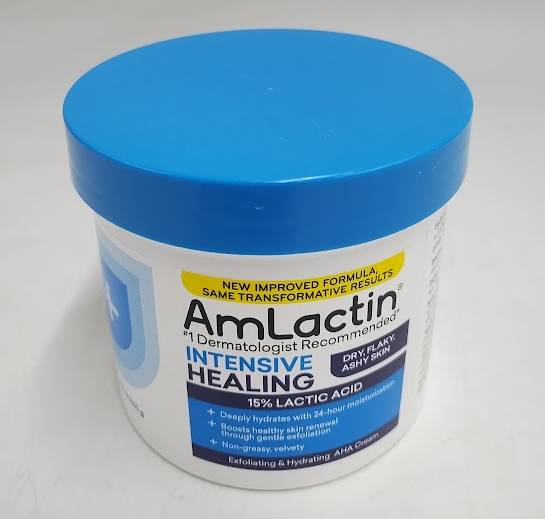 AmLactin Intensive Healing Body Cream Jar Unscented - 12oz