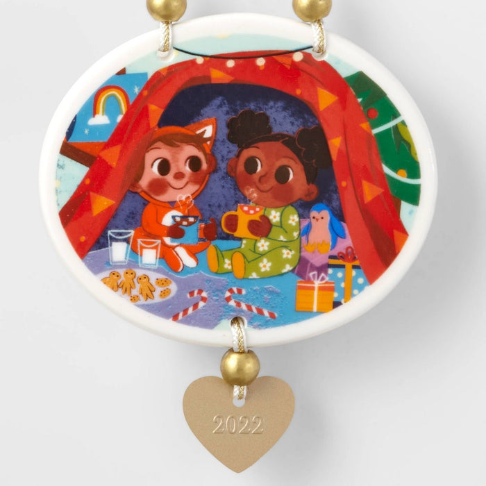 Anoosha Syed Ceramic Keepsake 2022 Christmas Tree Ornament - Wondershop
