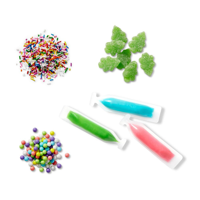 Holiday Rainbow Icing & Candies Decorating Kit - 5oz - Favorite Day