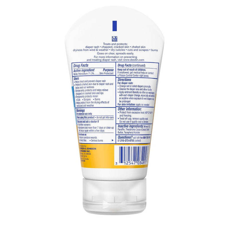 Desitin Multipurpose Baby Ointment with White Petrolatum for Dry Skin - 3.5oz