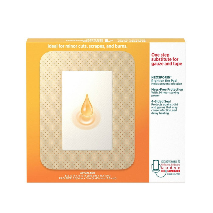 Band-Aid Infect Defense Large Cover - 6ct