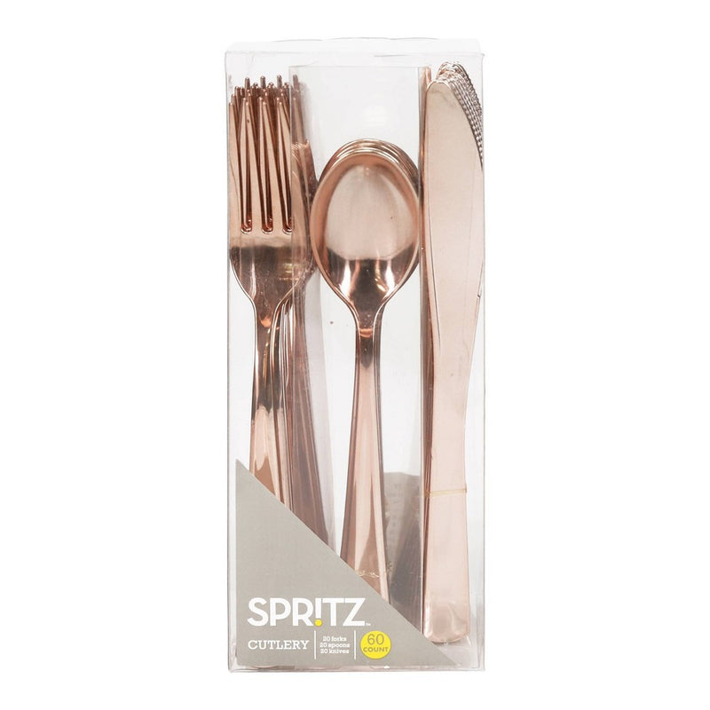 60ct Cutlery Rose Gold - Spritz