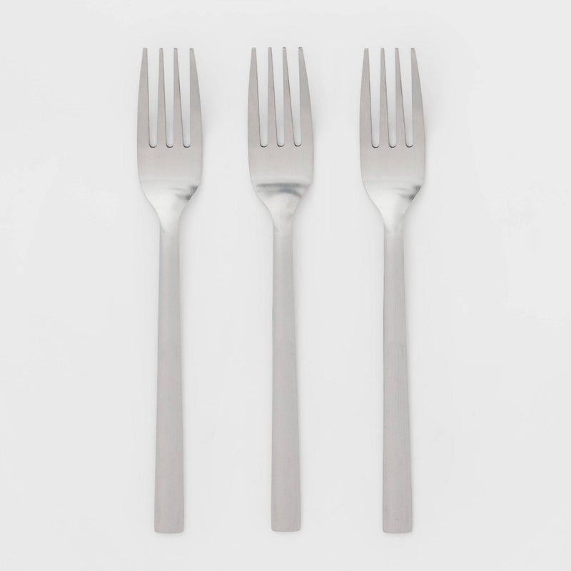 3pc Fork Set Silver - Room Essentials