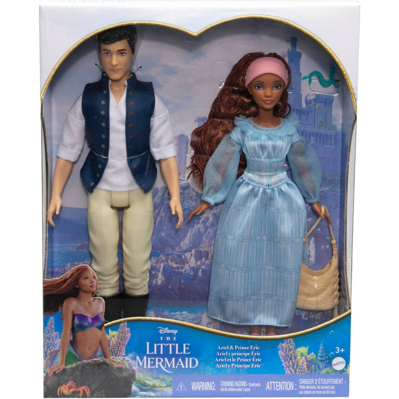 Disney The Little Mermaid Ariel & Prince Eric Fashion Dolls and Accessories