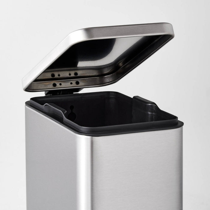 10L Stainless Slim Step Trash Can - Brightroom