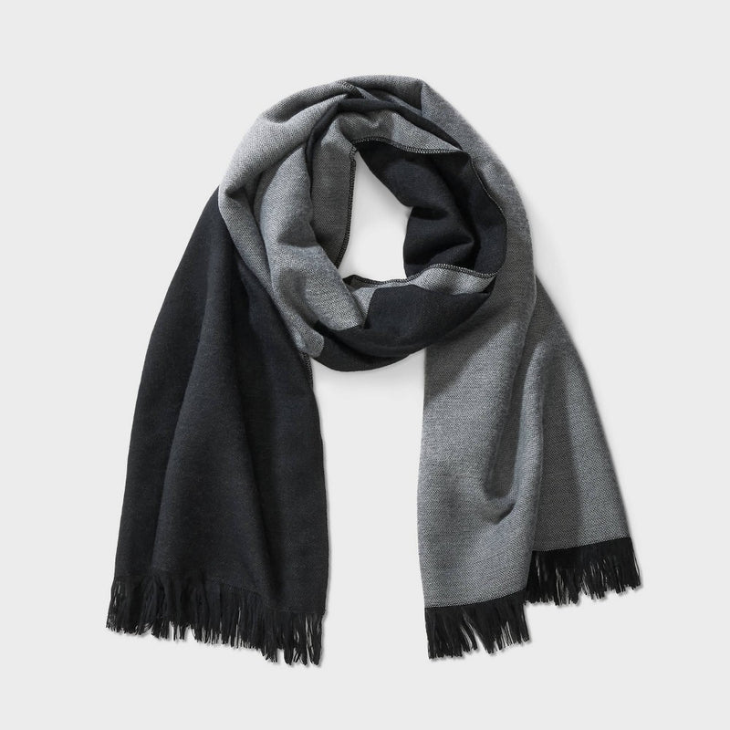 Men's Woven Oblong Scarf - Goodfellow & Co Black