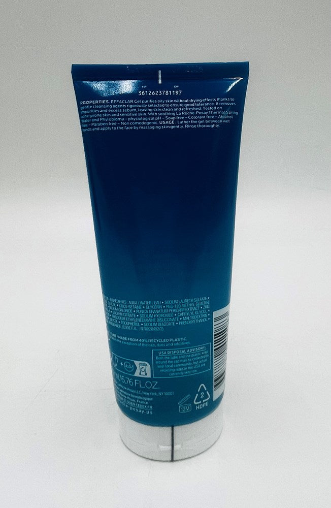 La Roche Posay Effaclar Purifying Foaming Gel Face Cleanser-6.76 fl oz EXP 07/26