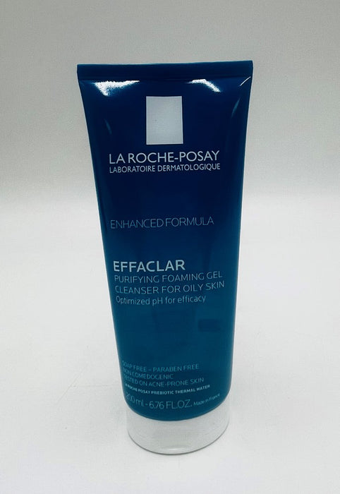 La Roche Posay Effaclar Purifying Foaming Gel Face Cleanser-6.76 fl oz EXP 07/26