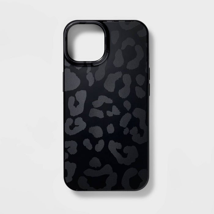 Apple iPhone 14/iPhone 13 Case with MagSafe - heyday Black Leopard Print