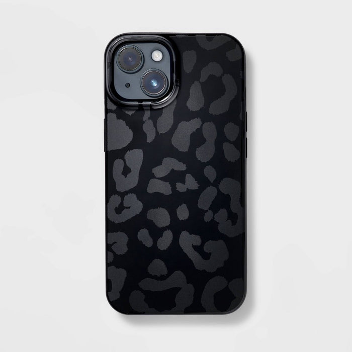 Apple iPhone 14/iPhone 13 Case with MagSafe - heyday Black Leopard Print