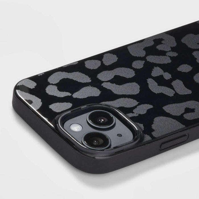 Apple iPhone 14/iPhone 13 Case with MagSafe - heyday Black Leopard Print