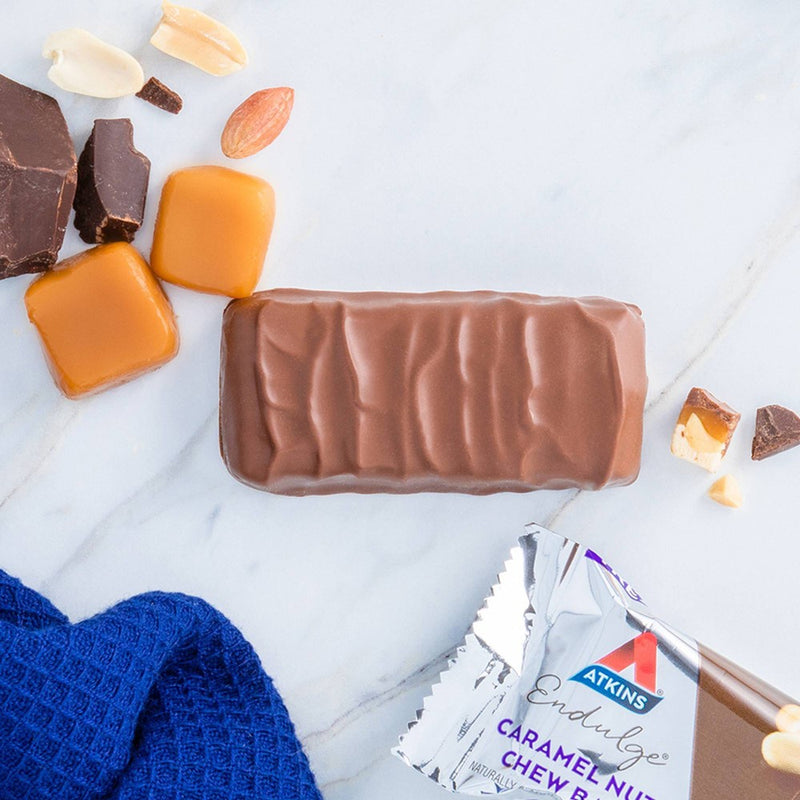 Atkins Endulge Chew Bars - Caramel Nut - 5ct