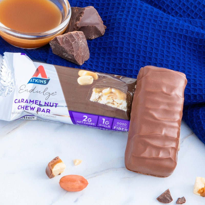 Atkins Endulge Chew Bars - Caramel Nut - 5ct
