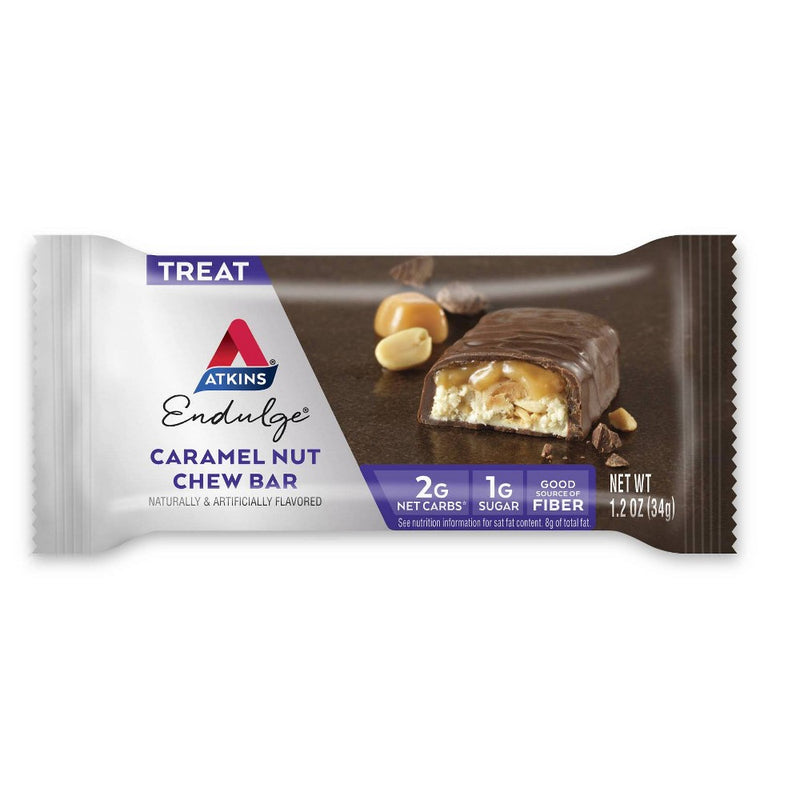 Atkins Endulge Chew Bars - Caramel Nut - 5ct