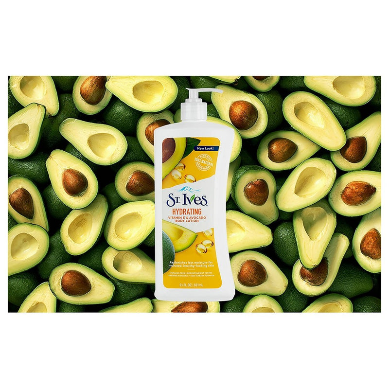 St. Ives Daily Hydrating Vitamin E and Avocado Body Lotion - 21 fl oz