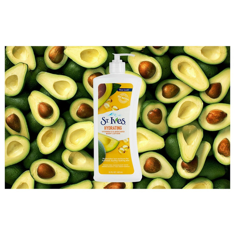 St. Ives Daily Hydrating Vitamin E and Avocado Body Lotion - 21 fl oz