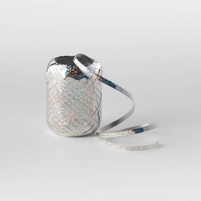 3/16" Curl Ribbon Holographic 70ft - Wondershop