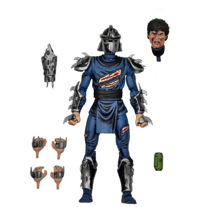 NECA Teenage Mutant Ninja Turtles Mirage 7" Scale Battle Damaged Shredder Action Figure