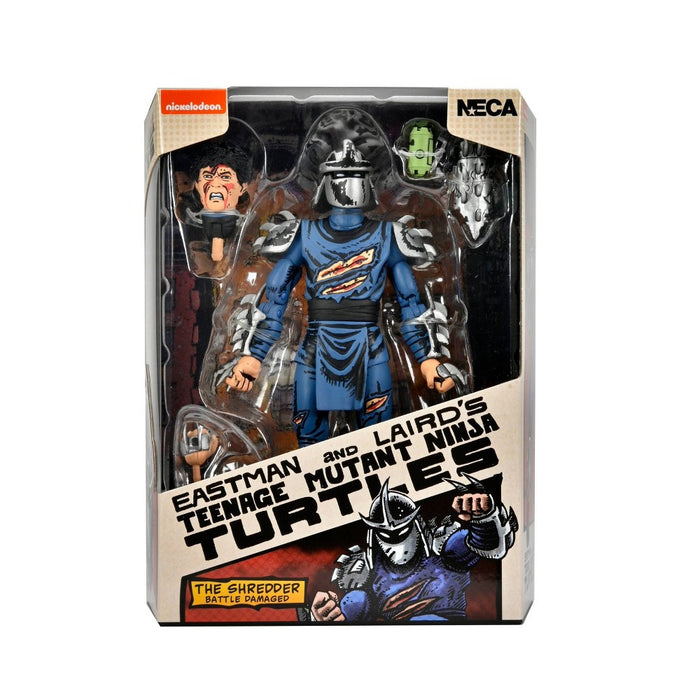 NECA Teenage Mutant Ninja Turtles Mirage 7" Scale Battle Damaged Shredder Action Figure