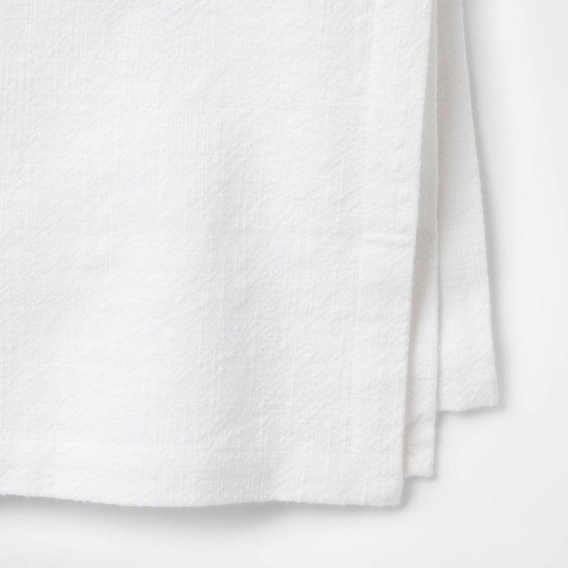 4pk Cotton Easy Care Napkins White - Threshold