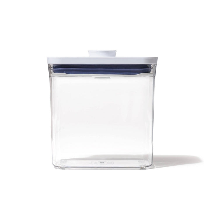 OXO POP 1.2qt Plastic Slim Rectangle Airtight Food Storage Container White