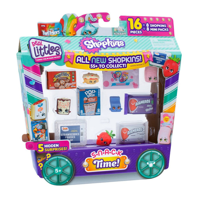 Shopkins Real Littles Snack Time Collector's Pack
